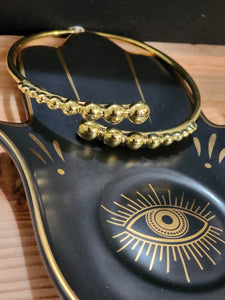 Brass Handmade Wrap Bangle