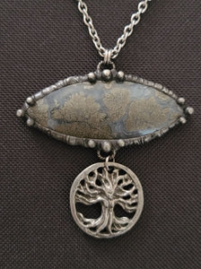 Marcasite Agate TOL Necklace