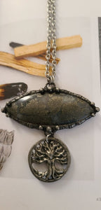 Marcasite Agate TOL Necklace